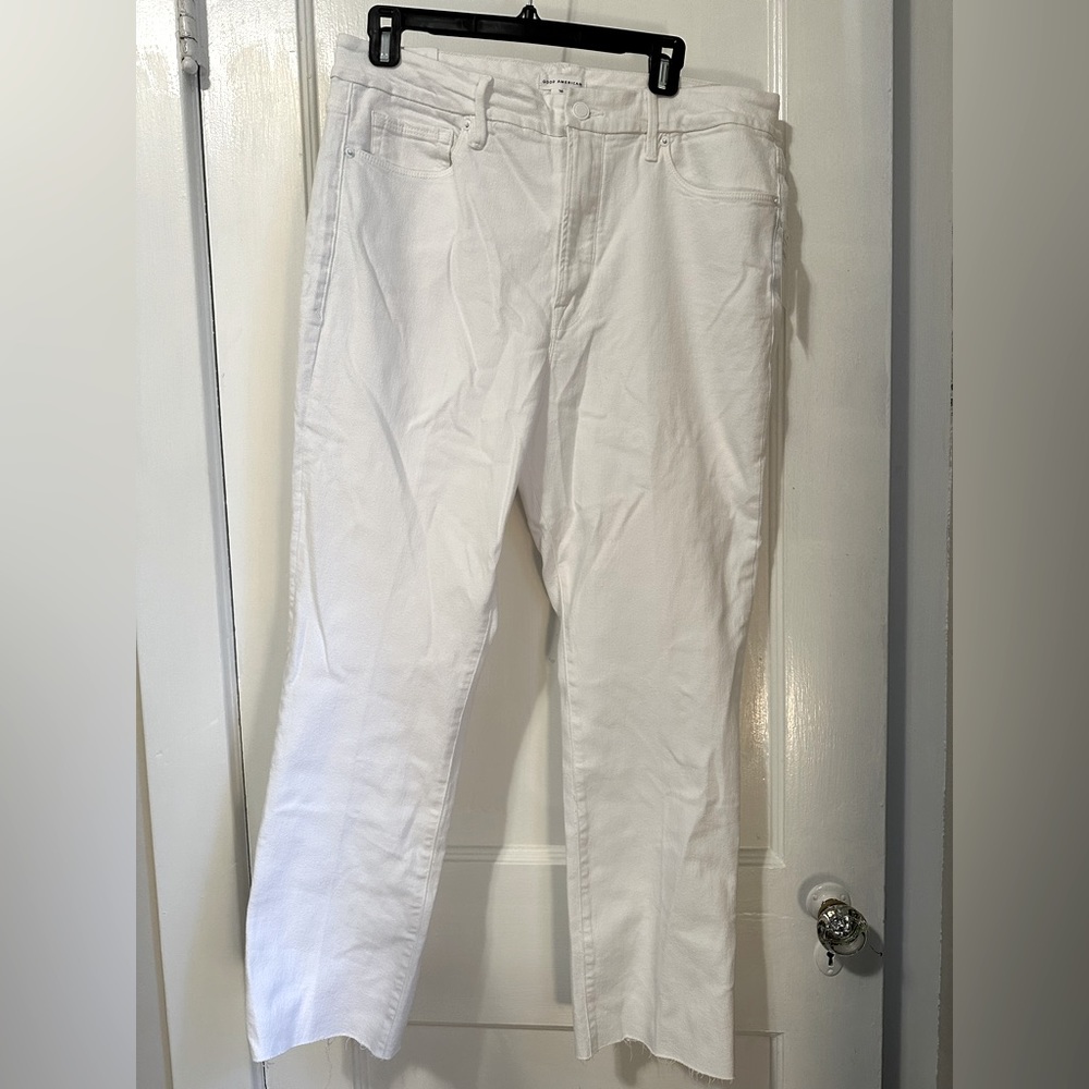 Good American Straight Crop Jean Size 16 NYT